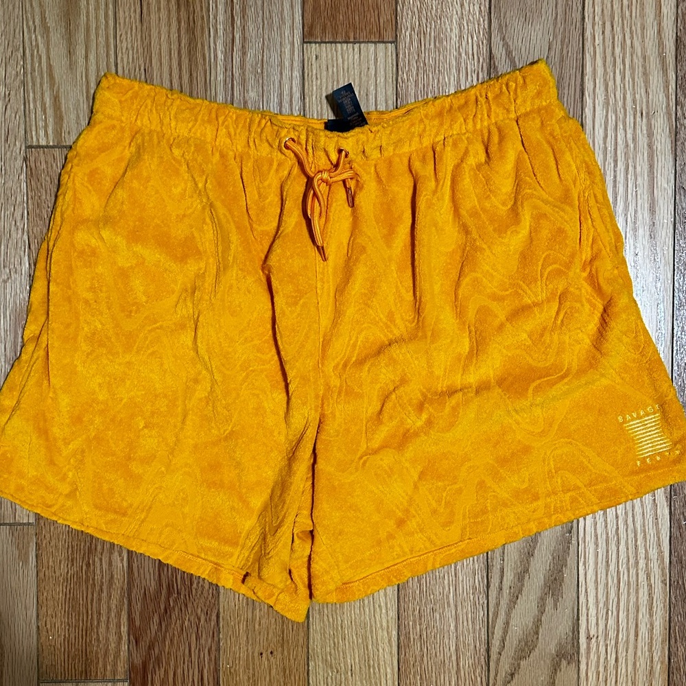 Savage X Fenty towel shorts